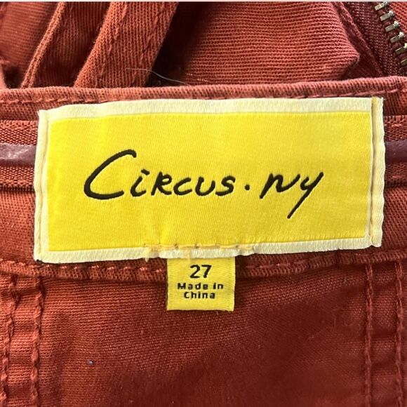 Circus NY Strapless Belted Romper – Rust Orange – Size 27 (Small) - Picture 7 of 8